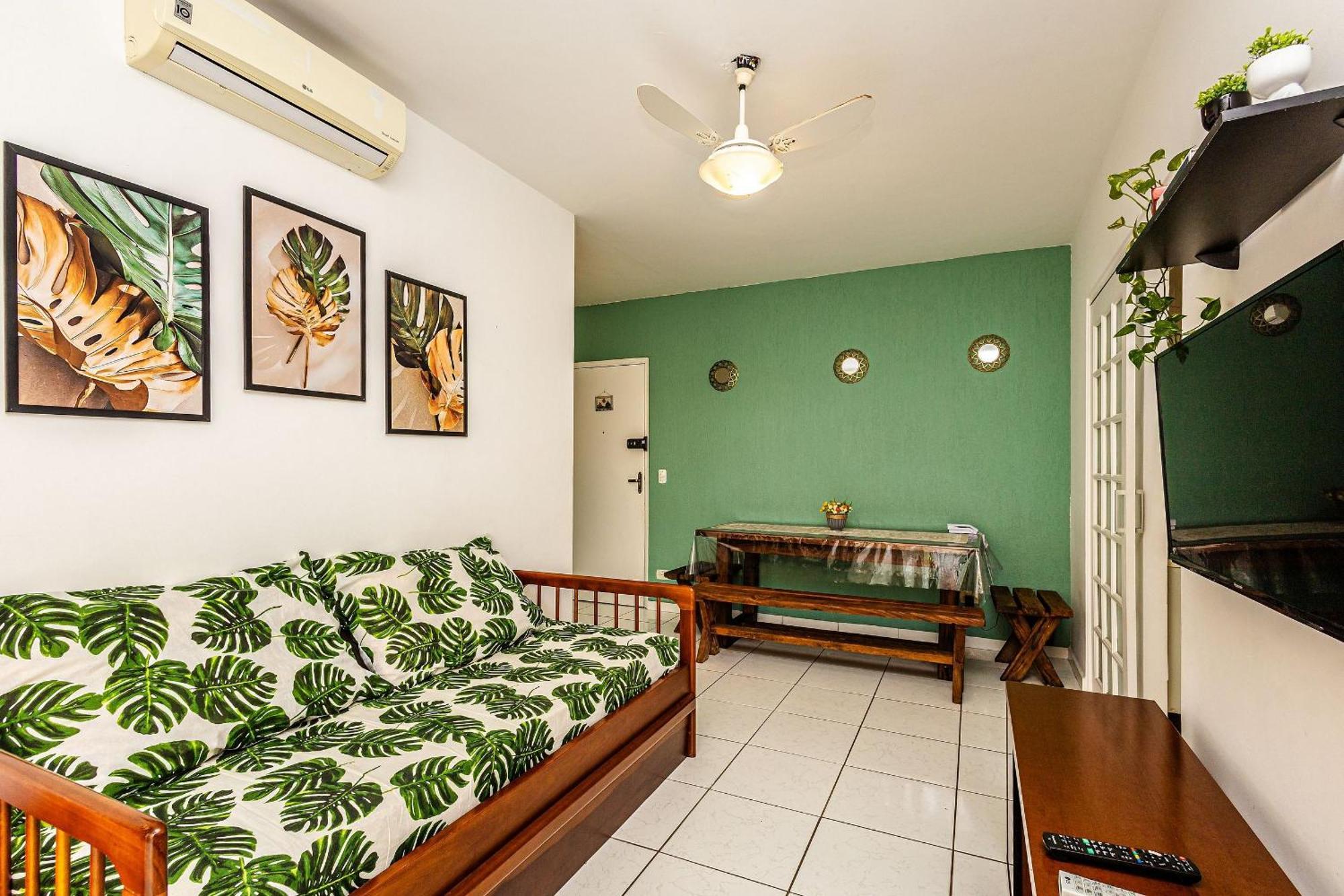 Apto Na Enseada Excelente Localizacao, 500M Da Praia, Garagem, Ar Condicionado Portaria 24 Horas Гуаружа Экстерьер фото